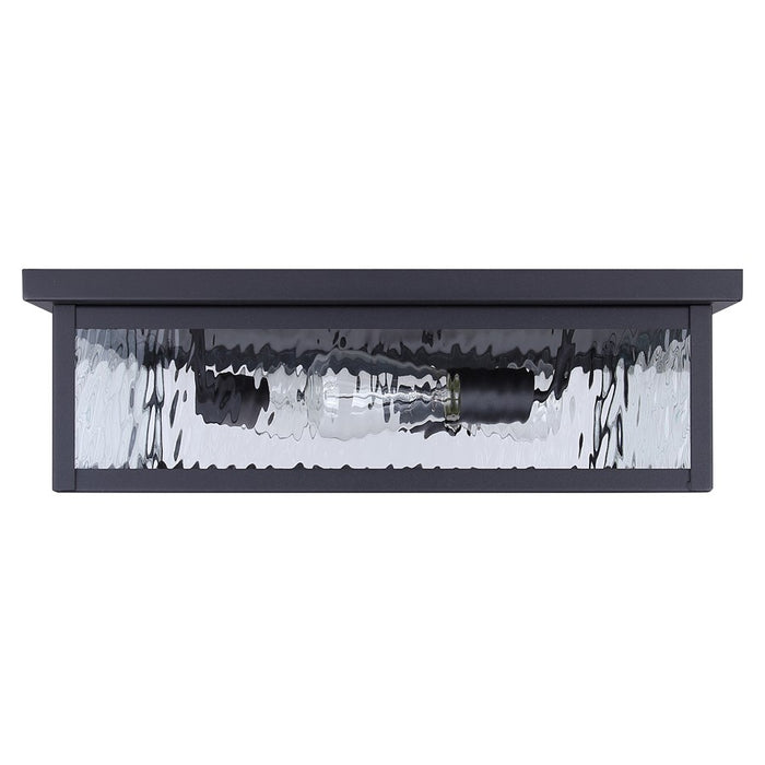 Canarm Shana 3 Light 18" Outdoor Flush Mount, Black
