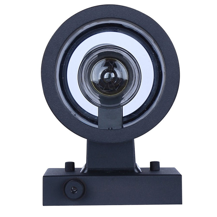 Canarm Braxton 2 Light 4.25" Outdoor Lantern, Black