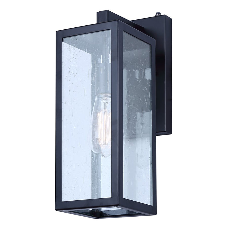 Canarm Alaina 1 Light 14.88" Outdoor Lantern, Black