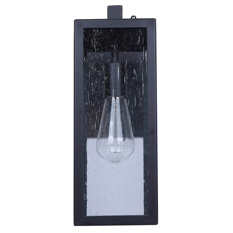 Canarm Alaina 1 Light 14.88" Outdoor Lantern, Black