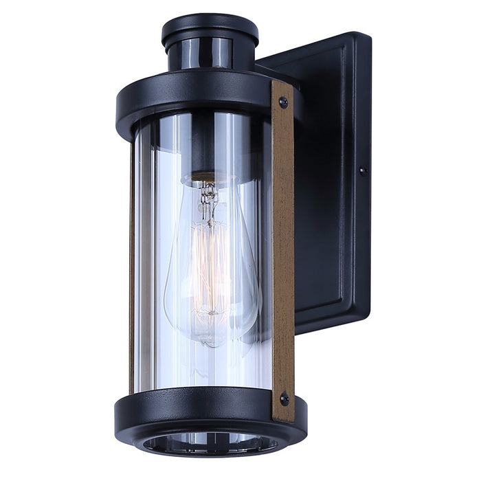 Canarm Maddox 1 Light 11.25" Outdoor Lantern, Black