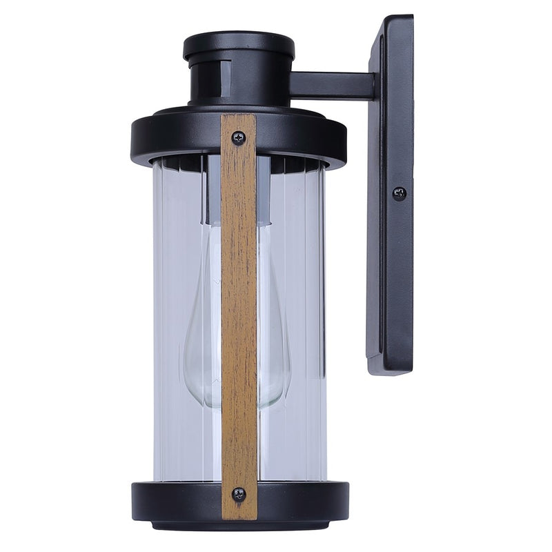 Canarm Maddox 1 Light 11.25" Outdoor Lantern, Black
