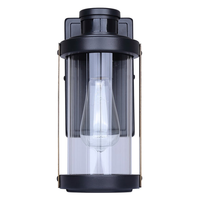 Canarm Maddox 1 Light 11.25" Outdoor Lantern, Black