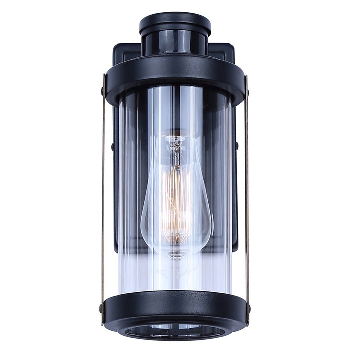 Canarm Maddox 1 Light 11.25" Outdoor Lantern, Black