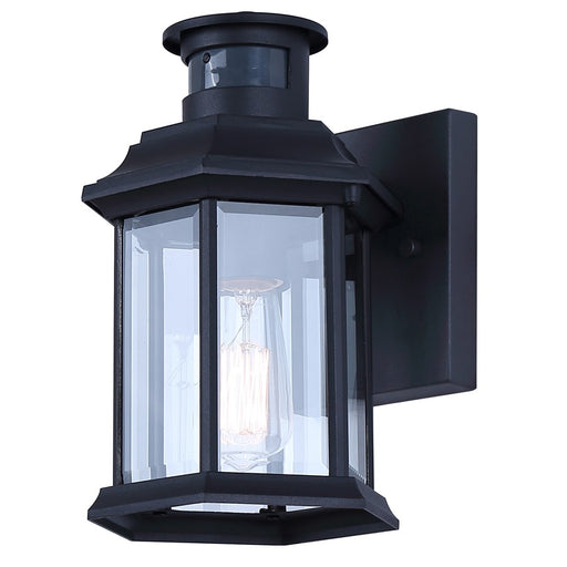 Canarm Kersley 1 Light 6.25" Outdoor Lantern, Black