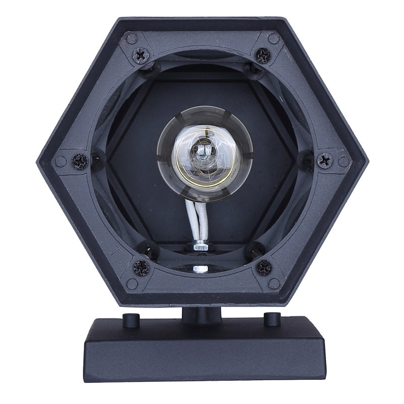 Canarm Kersley 1 Light 6.25" Outdoor Lantern, Black