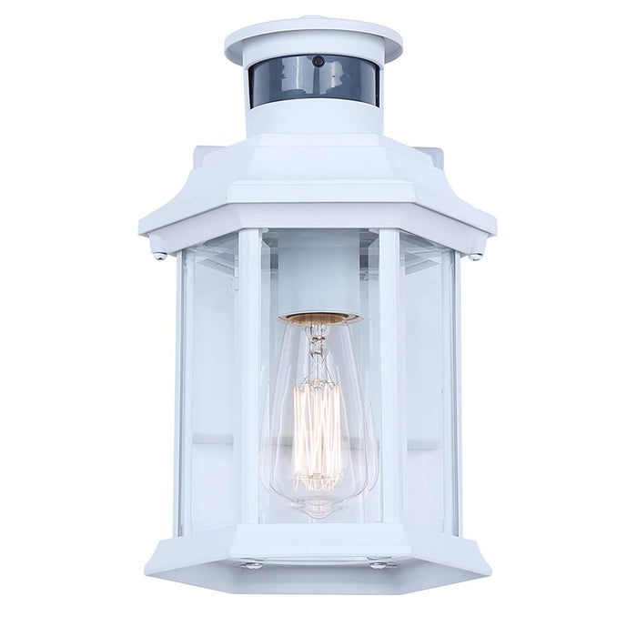 Canarm Kersley 1 Light 6.25" Outdoor Lantern, White