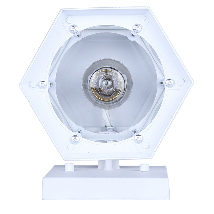 Canarm Kersley 1 Light 6.25" Outdoor Lantern, White