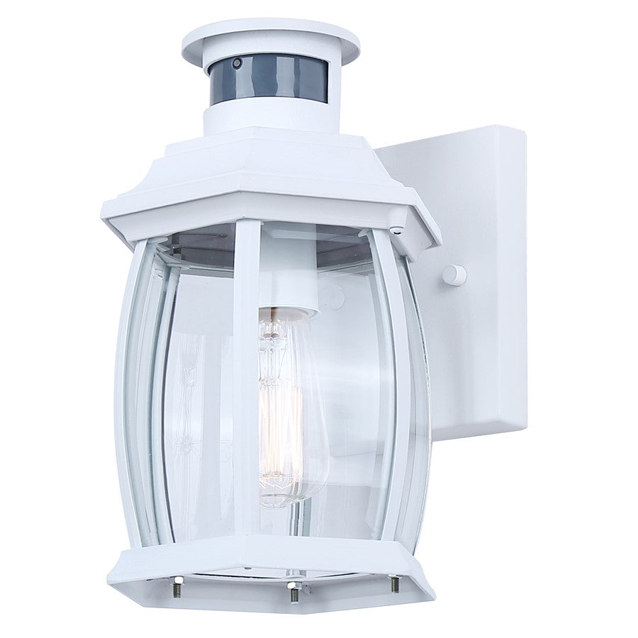 Canarm Buckly 1 Light 10.25" Outdoor Lantern, White