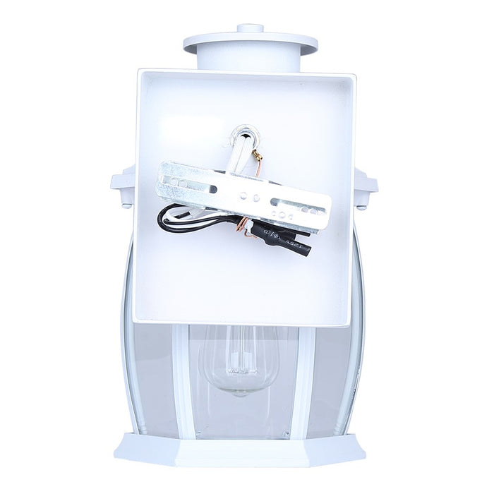 Canarm Buckly 1 Light 10.25" Outdoor Lantern, White