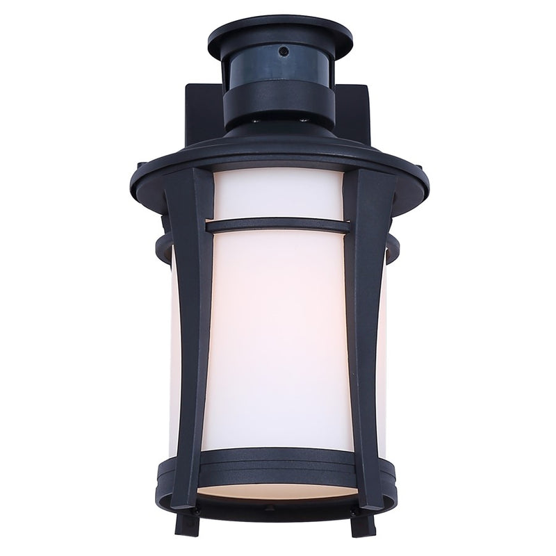 Canarm Casper 1 Light 11.25" Outdoor Lantern, Black