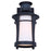 Canarm Casper 1 Light 11.25" Outdoor Lantern, Black