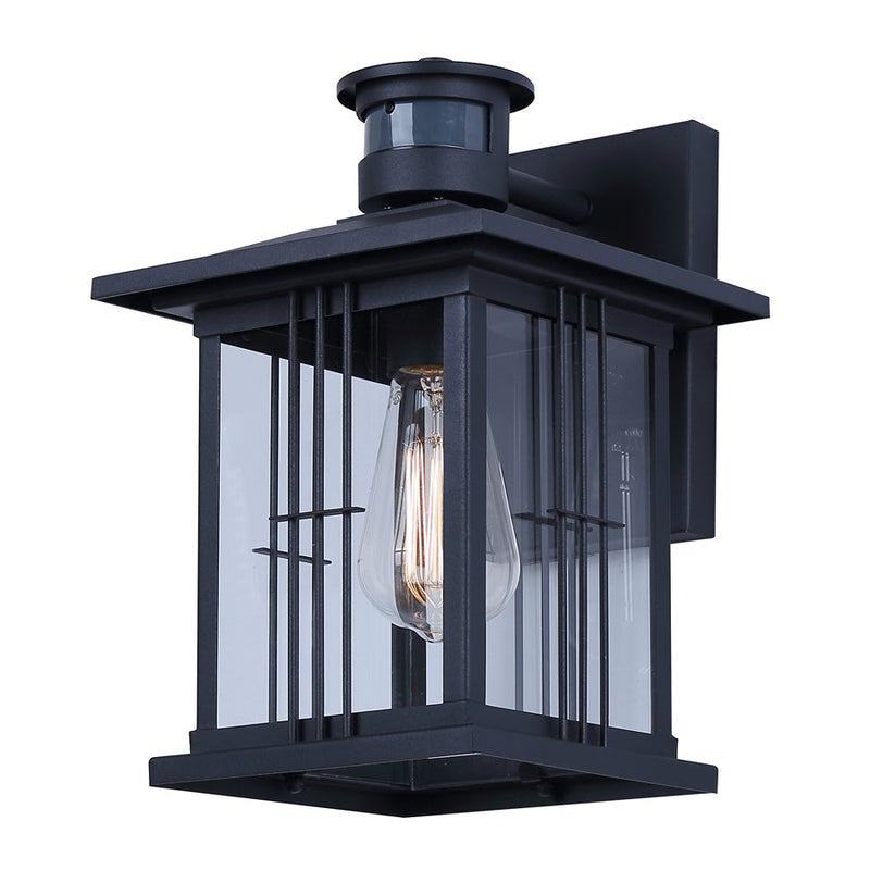 Canarm Grant 1 Light 12" Outdoor Lantern, Black