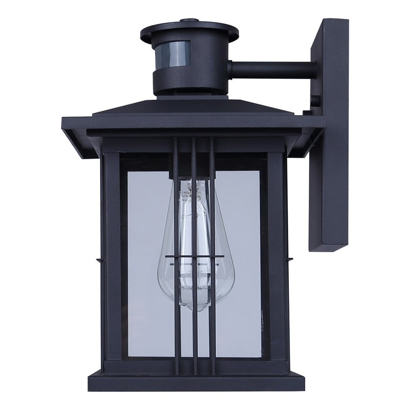 Canarm Grant 1 Light 12" Outdoor Lantern, Black