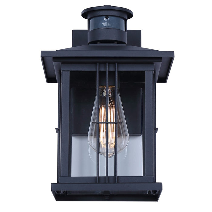 Canarm Grant 1 Light 12" Outdoor Lantern, Black