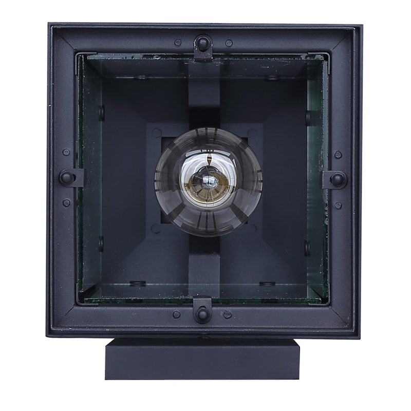 Canarm Grant 1 Light 12" Outdoor Lantern, Black