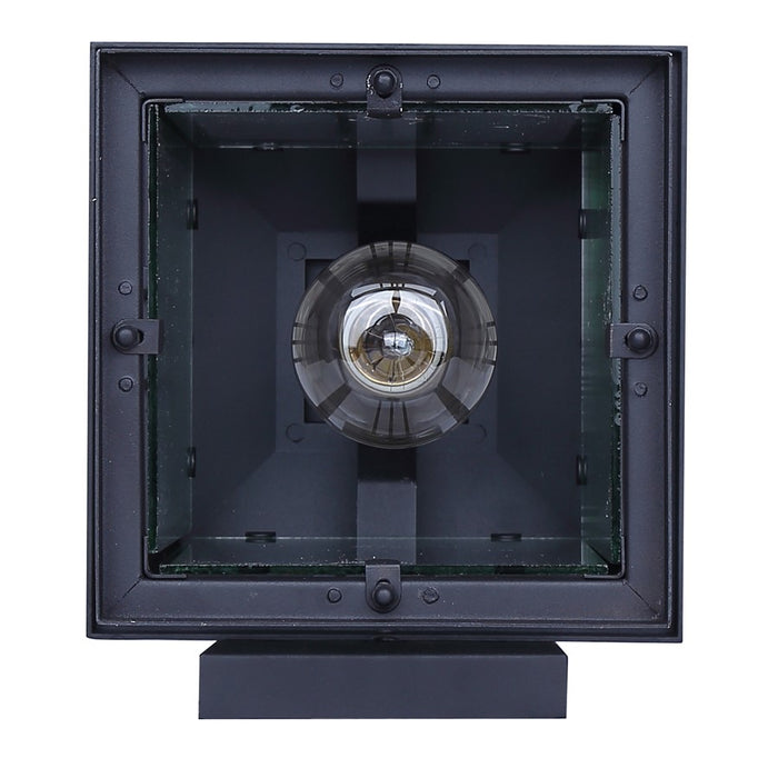 Canarm Grant 1 Light 12" Outdoor Lantern, Black