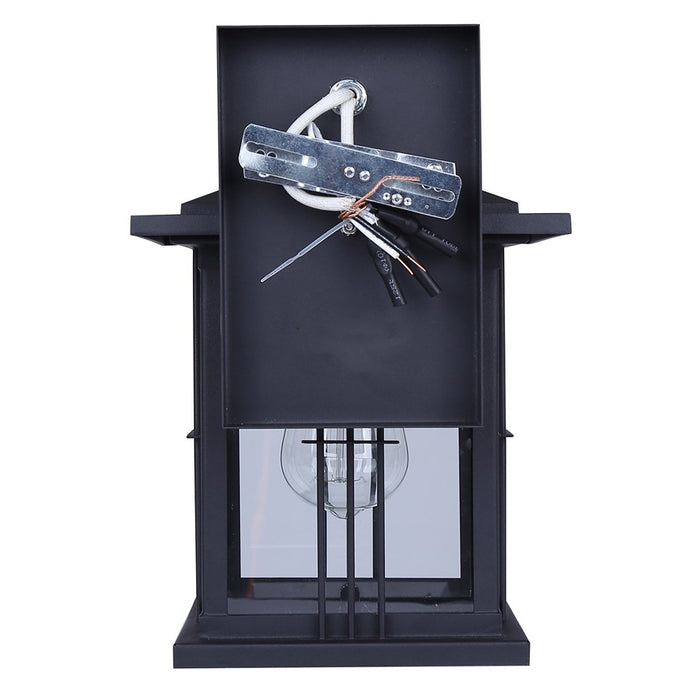 Canarm Grant 1 Light 12" Outdoor Lantern, Black