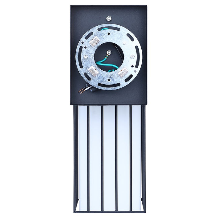 Canarm Oslo 1 Light 4.5" Outdoor Lantern, Black