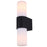 Canarm June 2 Light Outdoor Lantern, Black