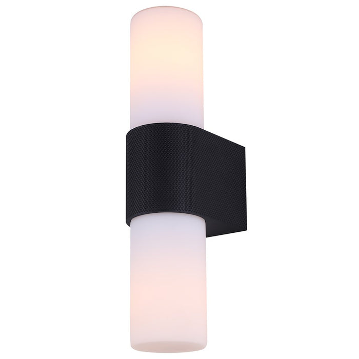 Canarm June 2 Light Outdoor Lantern, Black