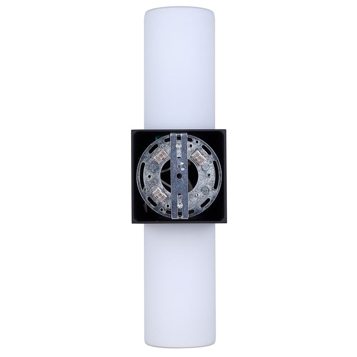 Canarm June 2 Light Outdoor Lantern, Black