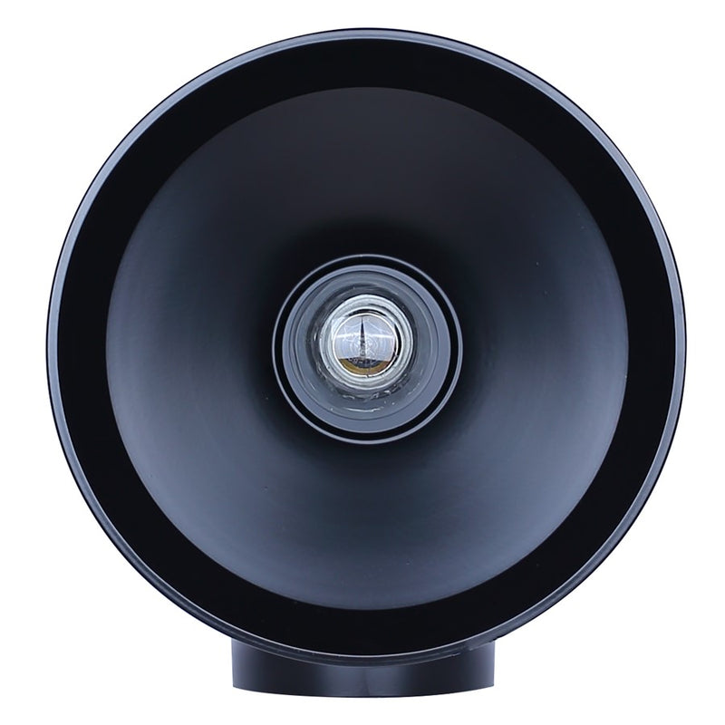 Canarm Orillia 9.75in 1-Light Outdoor Lantern | Matte Black Steel and Clear Glass | Patio & Entryway Downlight | Model IOL729BK