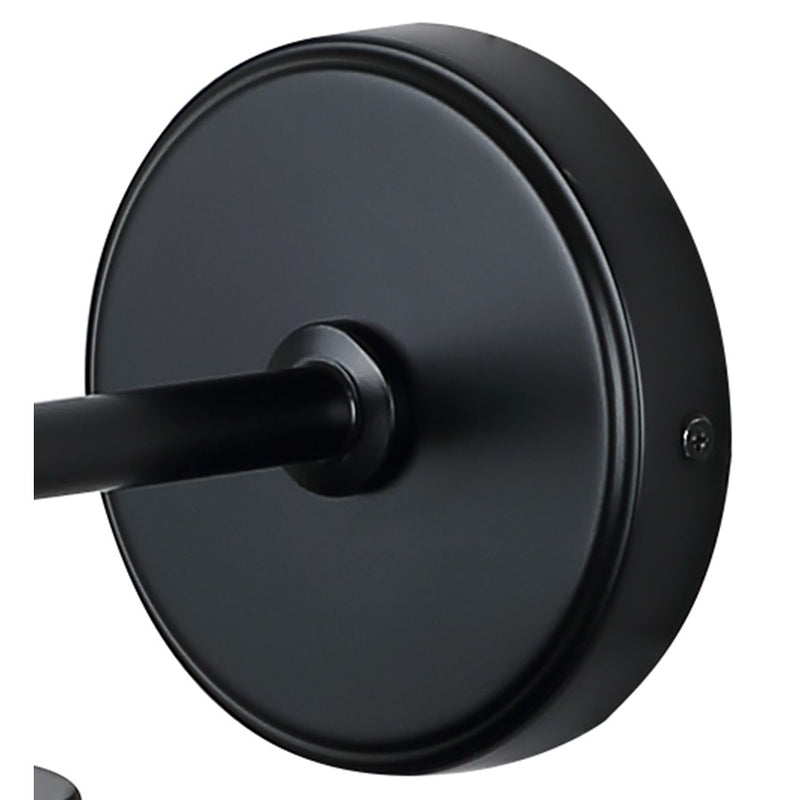Canarm Orillia 9.75in 1-Light Outdoor Lantern | Matte Black Steel and Clear Glass | Patio & Entryway Downlight | Model IOL729BK