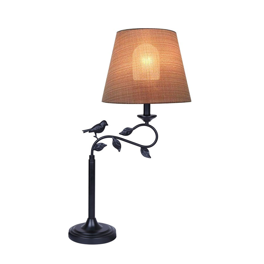 Canarm Havran 1 Light 31" Outdoor Table Lamp, black