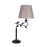 Canarm Havran 1 Light 31" Outdoor Table Lamp, black