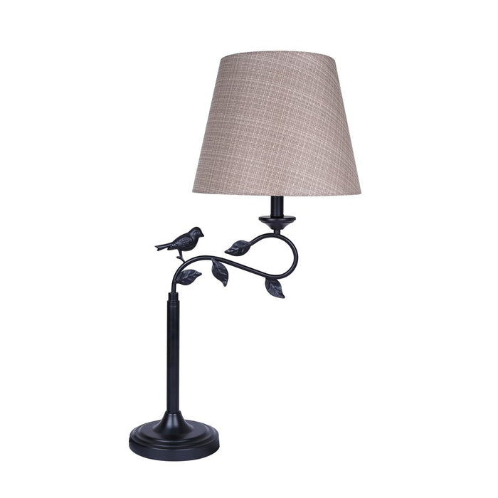 Canarm Havran 1 Light 31" Outdoor Table Lamp, black