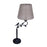 Canarm Havran 1 Light 31" Outdoor Table Lamp, black