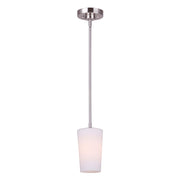 Canarm Vita 5in 1-Light Pendant | Modern Brushed Nickel Metal | Kitchen Island & Dining Room | 5 x 5 x 22251 in | Model IPL1012A01BN