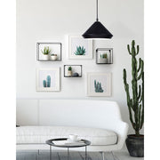 Canarm Byck 12.75in 1-Light Pendant | Mid-Century Matte Black Metal | Kitchen Island & Entryway | 12.75 x 9.5 in Shade | Model IPL1020A13BK