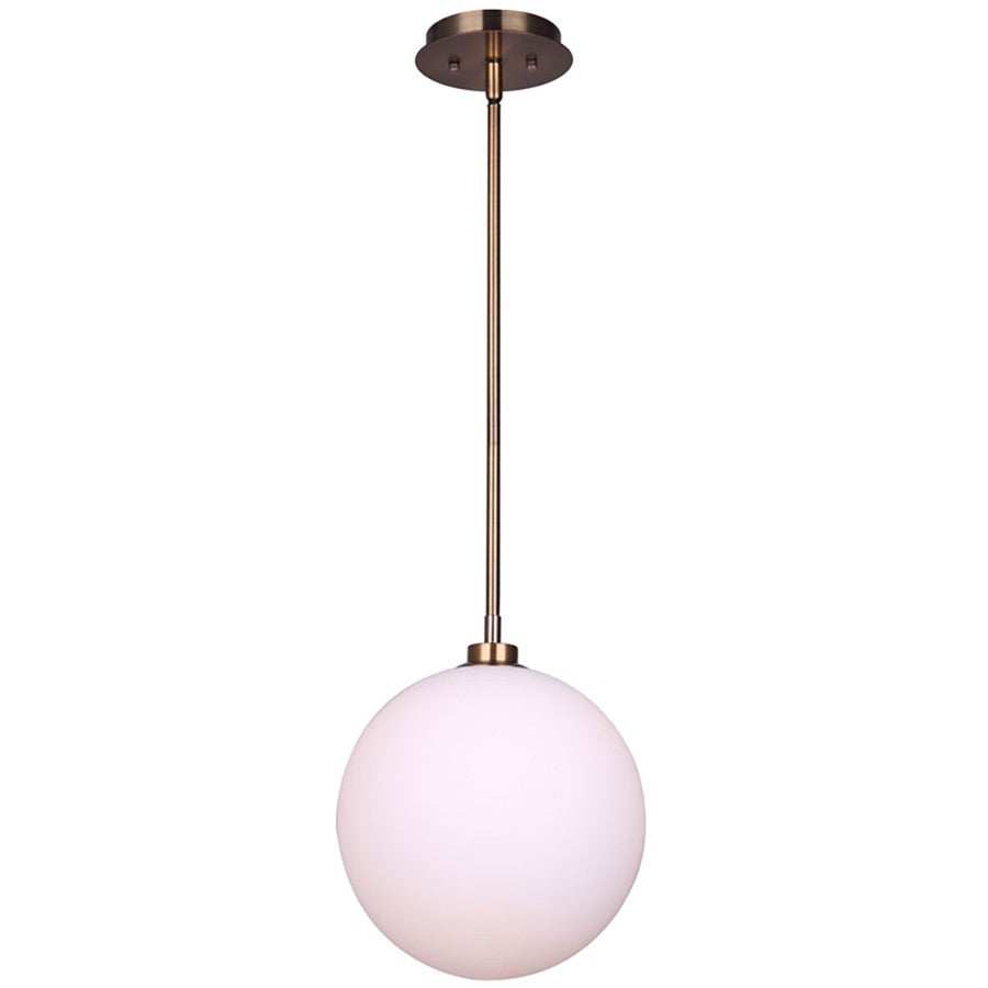 Canarm Simone 1 Light 9.75" Pendant, Gold