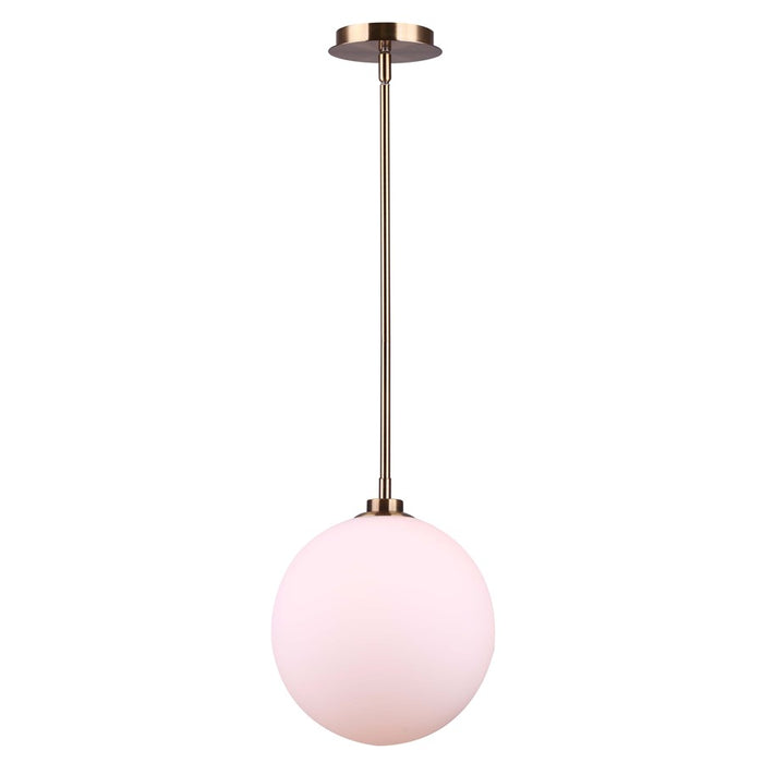 Canarm Simone 1 Light 9.75" Pendant, Gold