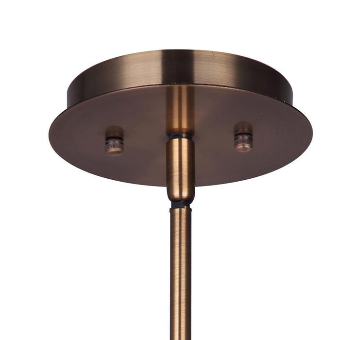 Canarm Simone 1 Light 9.75" Pendant, Gold
