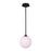 Canarm Simone 1 Light 8" Pendant, Black