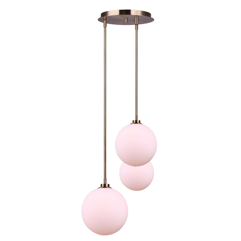 Canarm Simone 3 Light 14.75" Pendant, Gold