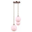 Canarm Simone 3 Light 14.75" Pendant, Gold