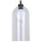 Canarm Pelia 1 Light 7" Pendant, Black