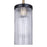 Canarm Jenner 1 Light 4.75" Pendant, Matte Black/Gold