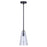 Canarm Luisa 1 Light 5.88" Pendant, Black