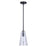 Canarm Luisa 1 Light 5.88" Pendant, Black
