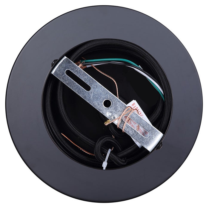 Canarm Daylon 1 Light 12.63" Pendant, Black