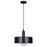 Canarm Daylon 1 Light 12.63" Pendant, Black