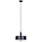 Canarm Daylon 1 Light 12.63" Pendant, Black
