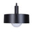Canarm Daylon 1 Light 12.63" Pendant, Black