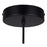Canarm Daylon 1 Light 12.63" Pendant, Black