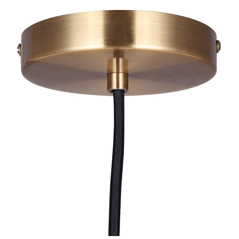 Canarm Kinslea 1 Light 4.75" Pendant, Gold/Opal
